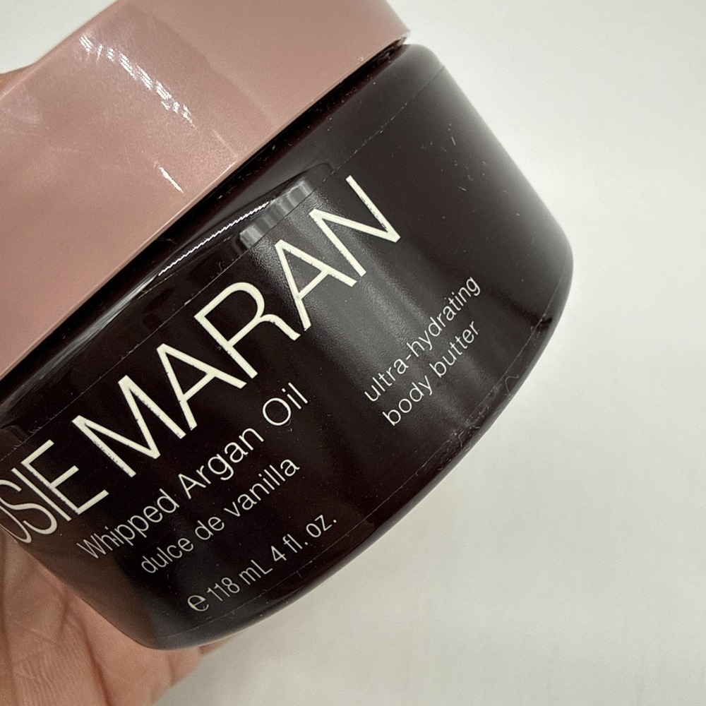 Josie Maran Whipped Argan Oil Body Butter Dulce de Vanilla 4 oz -- NEW - Picture 2 of 9